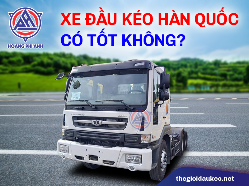 xe đầu kéo hàn quốc